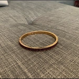 Bendel Rocks Skinny Bangle in Rose Tone